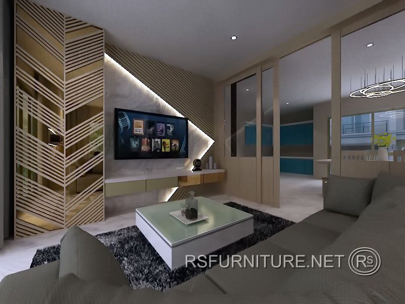 บ้านเดี่ยว บางกอกบูเลอวาร์ด ตกแต่งภายใน บิวท์อิน ห้องนอน ห้องรับแขก ห้องทำงาน ห้องนั่งเล่น 4