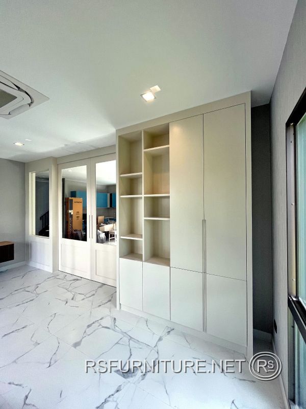บ้านเดี่ยว บางกอกบูเลอวาร์ด ตกแต่งภายใน บิวท์อิน ห้องนอน ห้องรับแขก ห้องทำงาน ห้องนั่งเล่น 3-4