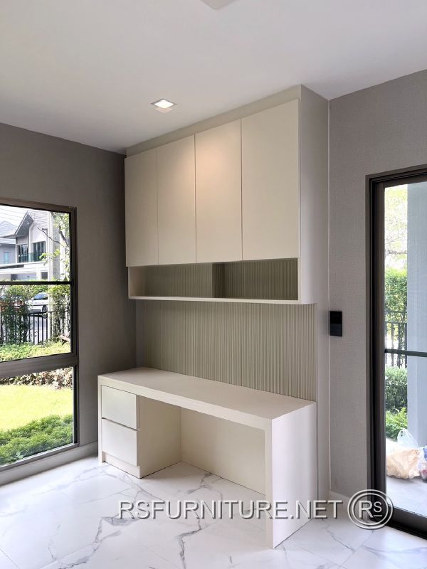 บ้านเดี่ยว บางกอกบูเลอวาร์ด ตกแต่งภายใน บิวท์อิน ห้องนอน ห้องรับแขก ห้องทำงาน ห้องนั่งเล่น 5-1