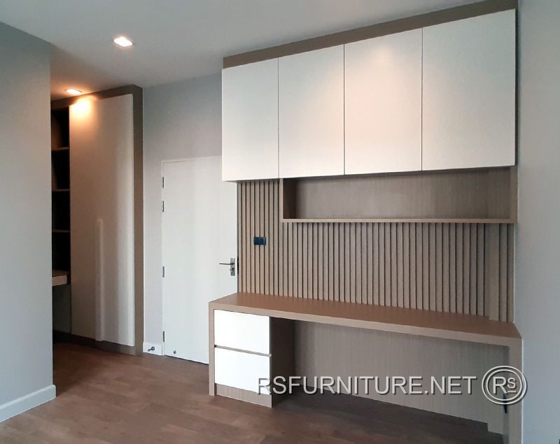บ้านเดี่ยว บางกอกบูเลอวาร์ด ตกแต่งภายใน บิวท์อิน ห้องนอน ห้องรับแขก ห้องทำงาน ห้องนั่งเล่น 9-1-1