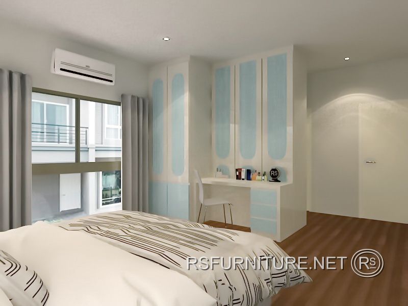 บ้านเดี่ยว บางกอกบูเลอวาร์ด2 ตกแต่งภายใน บิ้วท์อิน ห้องนอน ห้องรับแขก ห้องทำงาน ห้องนั่งเล่น 13