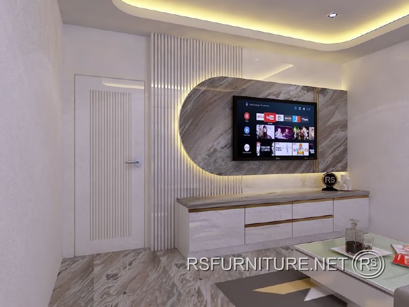 บ้านเดี่ยว พฤกษ์ลดา2 ตกแต่งภายใน บิ้วท์อิน ห้องคาราโอเกะ ห้องนั่งเล่น 6