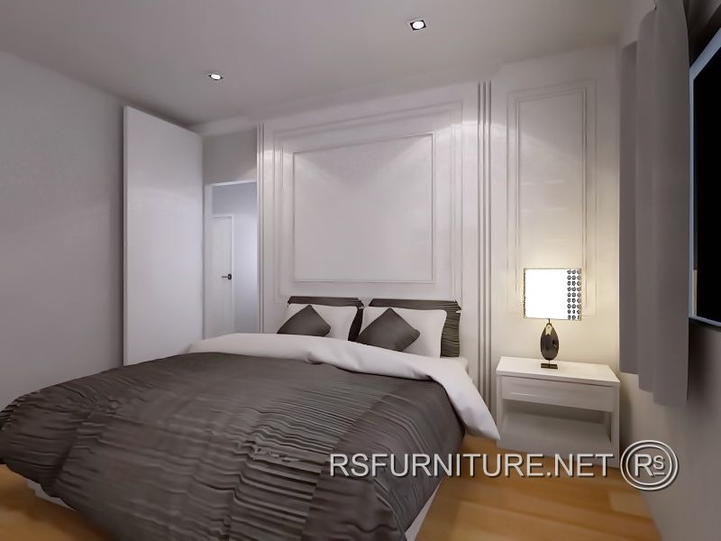 บ้านเดี่ยว พฤกษ์ลดา2 ตกแต่งภายใน บิ้วท์อิน ห้องนอน ตู้เสื้อผ้าบานเลื่อน 2