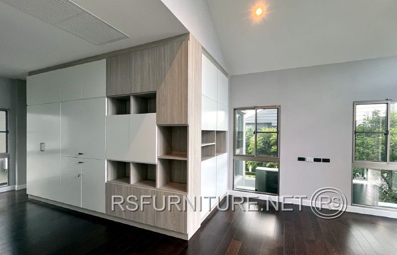 บ้านเดี่ยว บางกอกบูเลอวาร์ด2 ตกแต่งภายใน บิ้วท์อิน ห้องนอน ห้องรับแขก ห้องทำงาน ห้องนั่งเล่น 4-1