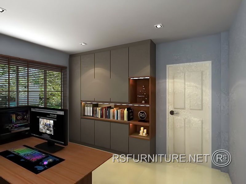 บ้านเดี่ยว นันทวัน ตกแต่งภายใน บิวอิน ตู้โชว์ 2