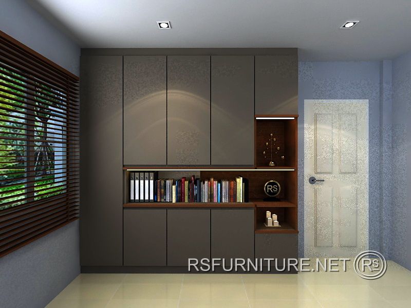 บ้านเดี่ยว นันทวัน ตกแต่งภายใน บิวอิน ตู้โชว์ 1