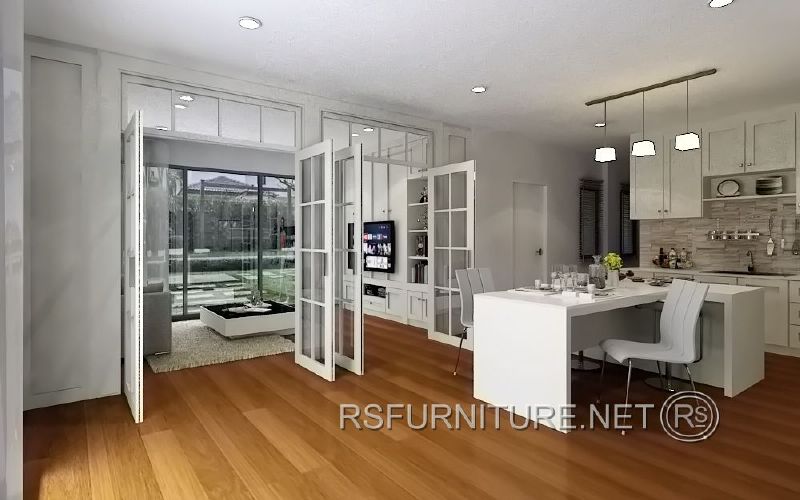 บ้านเดี่ยว เอสต้า ซีรีนิตี้ ตกแต่งภายใน บิวท์อิน ห้องนอน ห้องรับแขก ห้องทำงาน ห้องดูหนัง 7