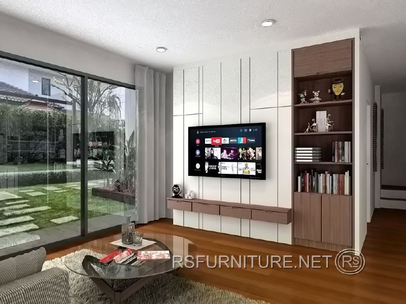 บ้านเดี่ยว เอสต้า ซีรีนิตี้ ตกแต่งภายใน บิวท์อิน ห้องนอน ห้องรับแขก ห้องทำงาน ห้องดูหนัง 1