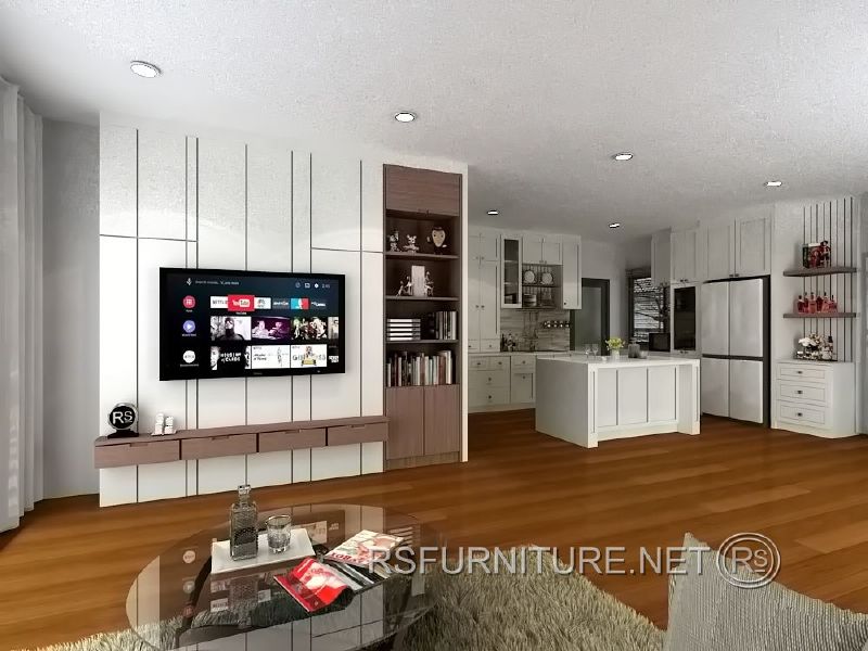 บ้านเดี่ยว เอสต้า ซีรีนิตี้ ตกแต่งภายใน บิวท์อิน ห้องนอน ห้องรับแขก ห้องทำงาน ห้องดูหนัง 2