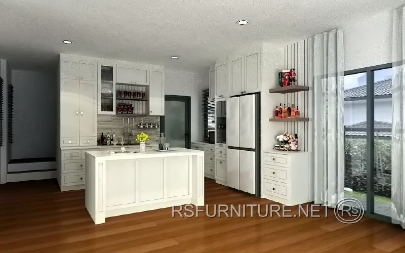 บ้านเดี่ยว เอสต้า ซีรีนิตี้ ตกแต่งภายใน บิวท์อิน ห้องนอน ห้องรับแขก ห้องทำงาน ห้องดูหนัง 12