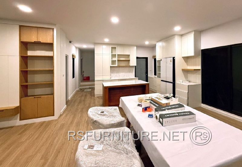 บ้านเดี่ยว เอสต้า ซีรีนิตี้ ตกแต่งภายใน บิวท์อิน ห้องนอน ห้องรับแขก ห้องทำงาน ห้องดูหนัง 4-2