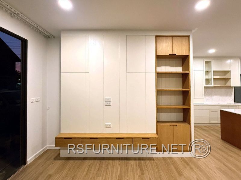 บ้านเดี่ยว เอสต้า ซีรีนิตี้ ตกแต่งภายใน บิวท์อิน ห้องนอน ห้องรับแขก ห้องทำงาน ห้องดูหนัง 2-1