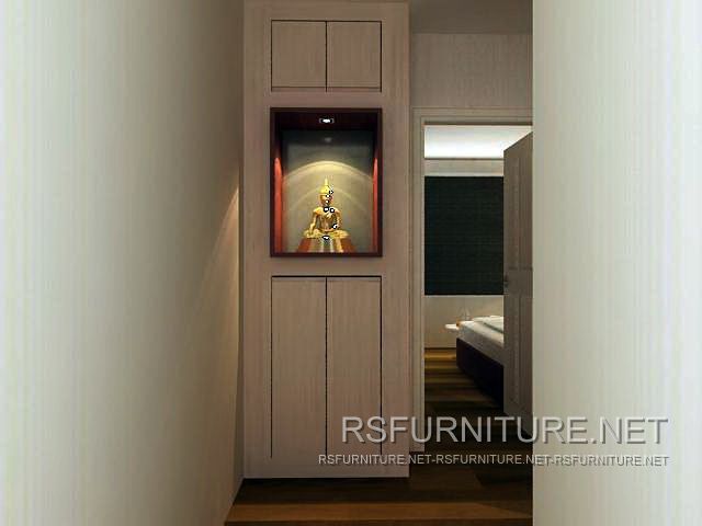 สิรสาทาวน์โฮม บิ้วอิน ห้องนั่งเล่น ตู้โชว์ ตู้ทีวี ตู้พระ 32