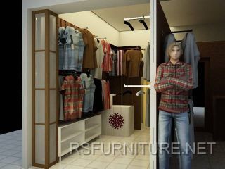ตกแต่งภายใน บิ้วอิน ร้านเสื้อผ้า 10