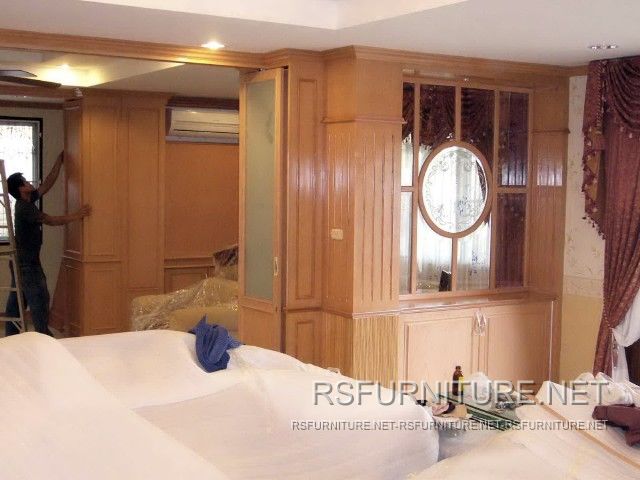 ไม้หุ้มเสา บิวท์อิน